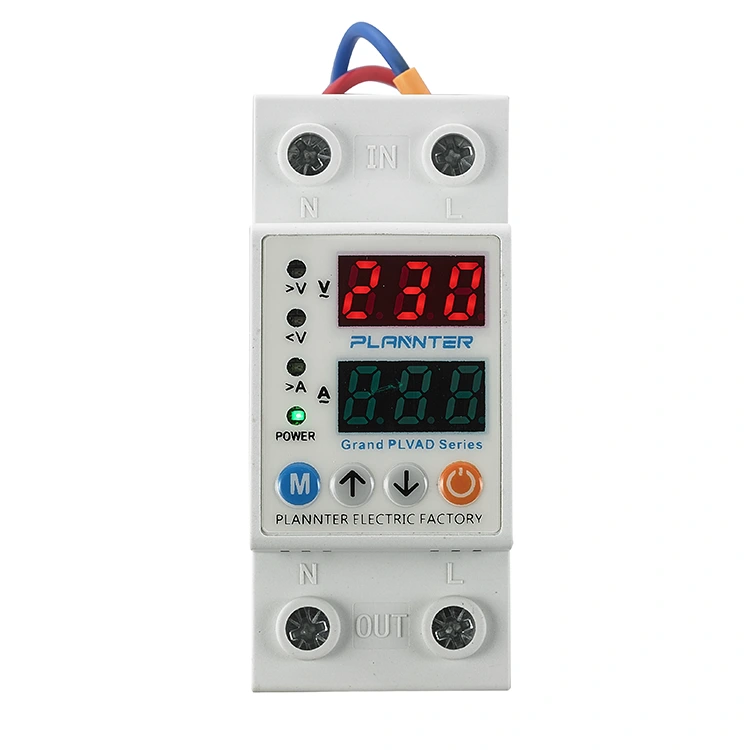 ডুয়াল ডিসপ্লে ভোল্টেজ প্রটেক্টর